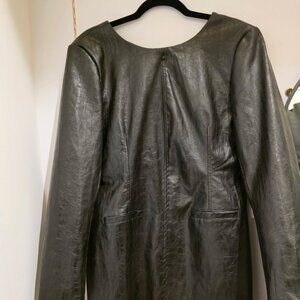 ICHI Leather like Dress